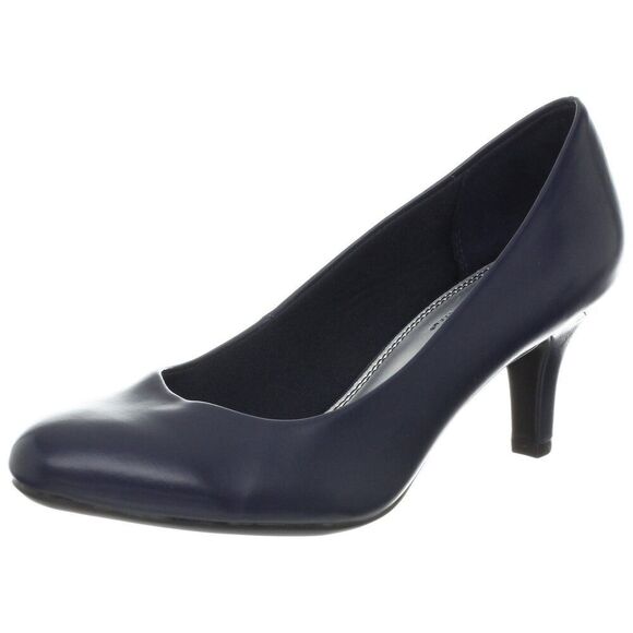 Lifestride Womens Parigi Dress Pump, Cruise Navy, 7 Wide Us - Picture 1 of 7